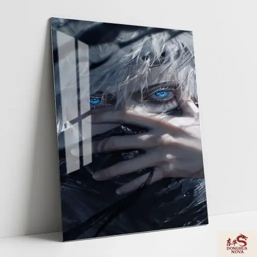 SATORU GOJO Metal Poster | JJK ANIME ART 002