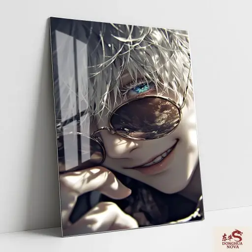SATORU GOJO Metal Poster | JJK ANIME ART 003