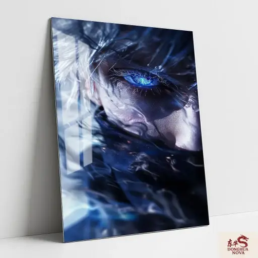 SATORU GOJO Metal Poster | JJK ANIME ART 004