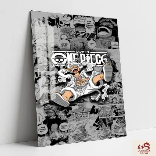 LUFFY ALL IN ONE Metal Poster | ONE PIECE ANIME ART 001