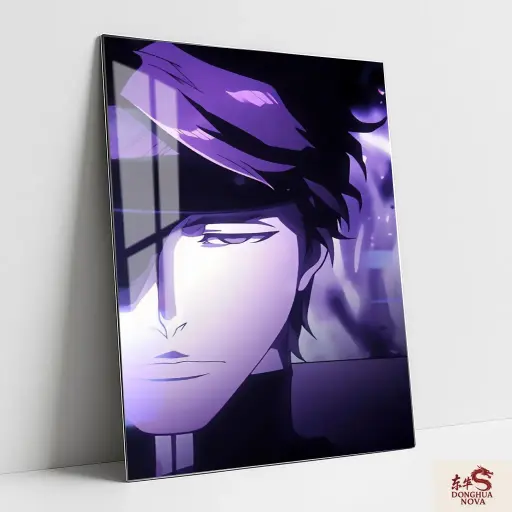 AIZEN SASUKE Metal Poster | BLEACH ANIME ART 001