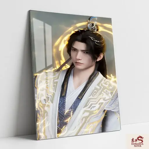 YE FAN Metal poster | SHROUDING THE HEAVENS DONGHUA ART 001