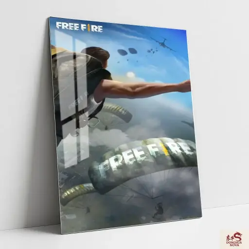  FREE FIRE SEASON 1 LOG IN PIC | FREE FIRE Metal Poster 004