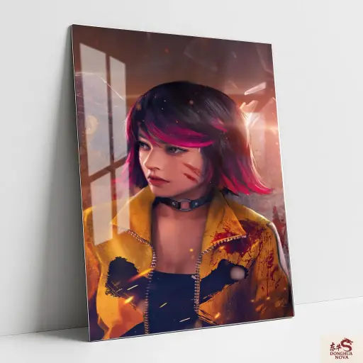  KELLY PIC | FREE FIRE Metal Poster 005