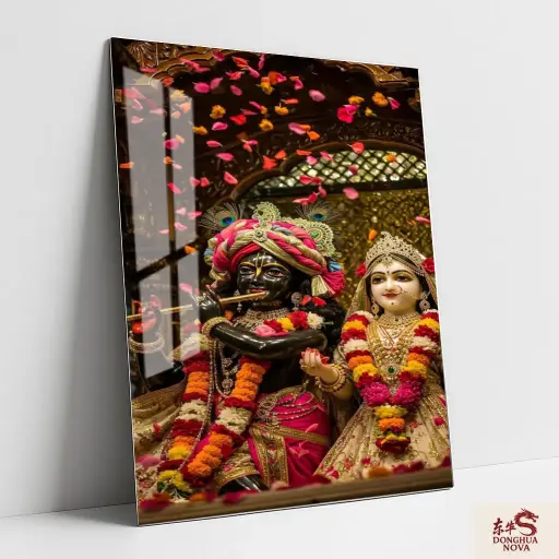  SHREE RADHA KRISHNA | DIVINE METAL POSTER ART 006