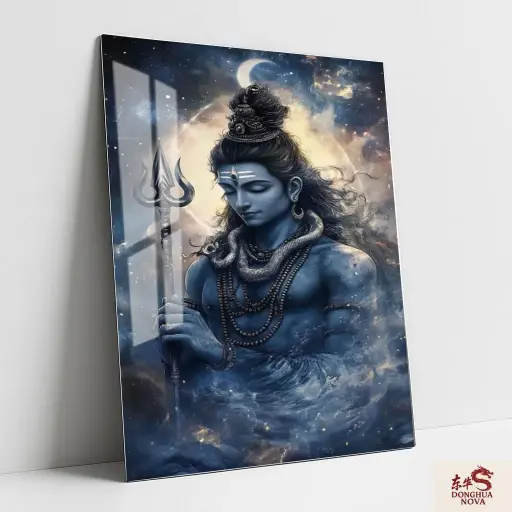 LORD SHIVA | DIVINE METAL POSTER ART 012