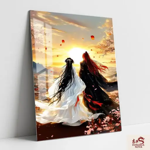 WANG LIN & LI MUWAN Metal poster | RENEGADE IMMORTAL DONGHUA ART 009