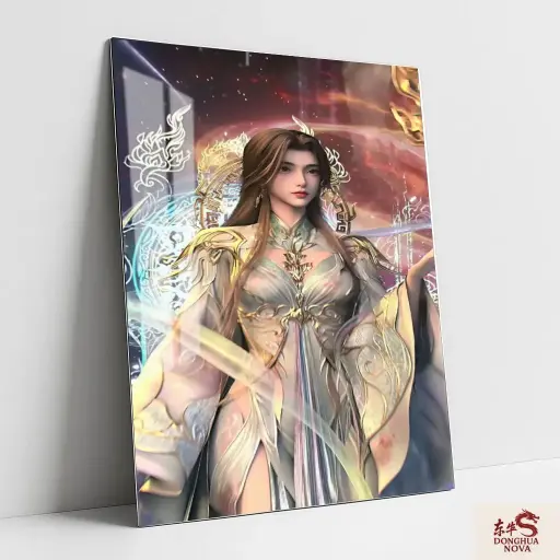 RUTHLESS EMPEROR Metal poster | Perfect World DONGHUA ART 005
