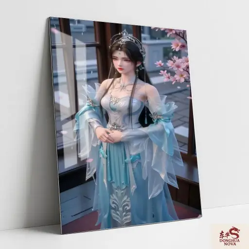 QING YI Metal poster | Perfect World DONGHUA ART 006
