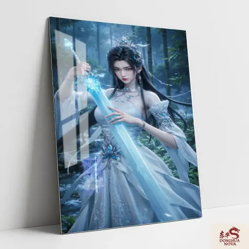 LU XUEQI Metal poster | JADE DYNASTY DONGHUA ART 004