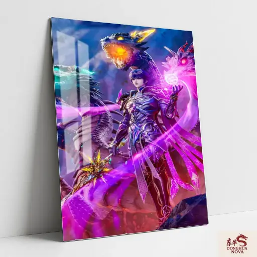 AUSTIN GRIFFIN x HAOHEN  Metal Poster | THRONE OF SEAL DONGHUA ART 008