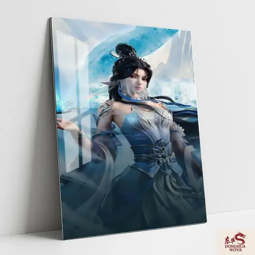 LING QINGZHU Metal poster | MARTIAL UNIVERSE 003